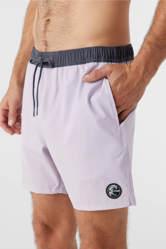O'Neill Solid Volley 16" Boardshorts in the color Iris