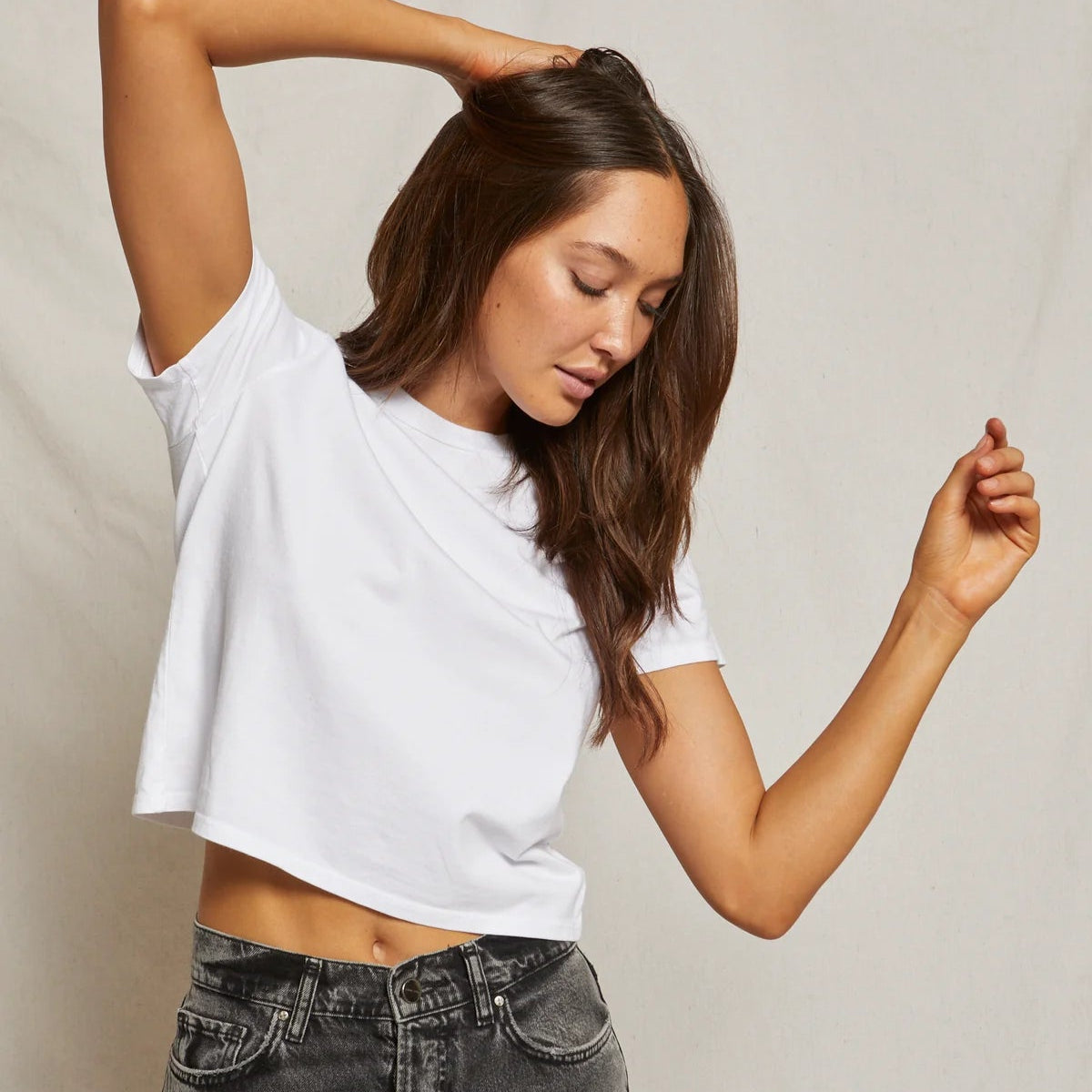 Perfect White Tee's Springsteen Tee in the color White