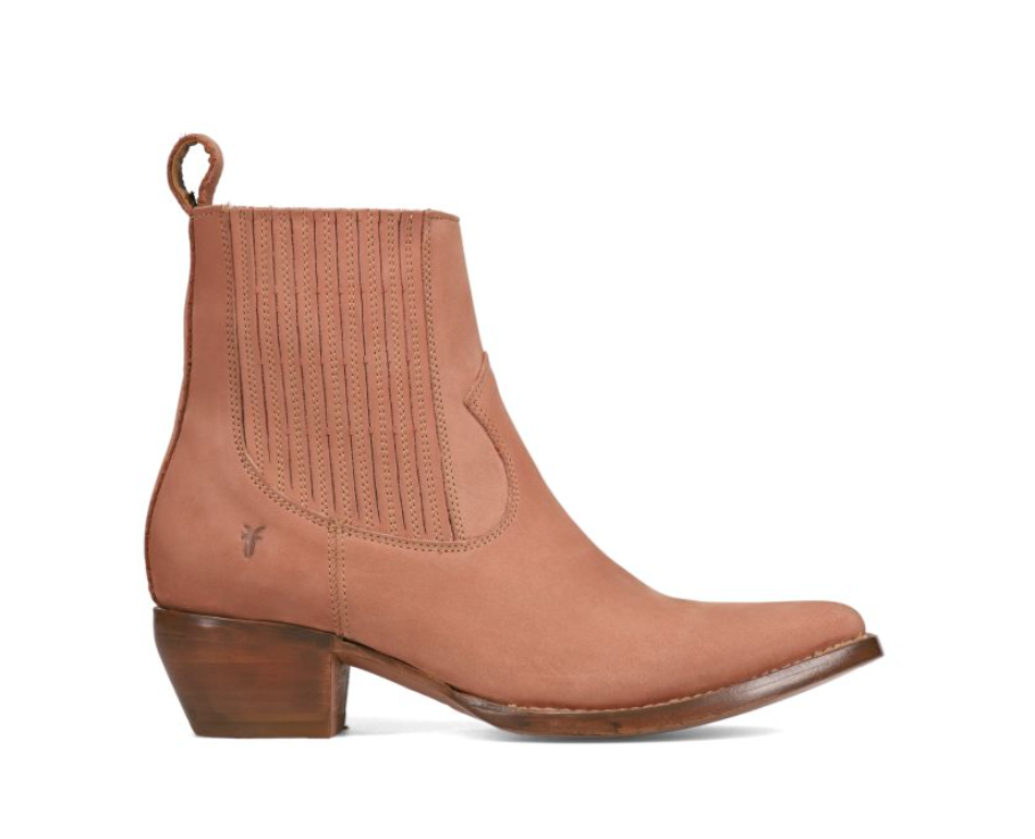 FRYE Sacha Chelsea Bootie Rose Cake Harbour Thread