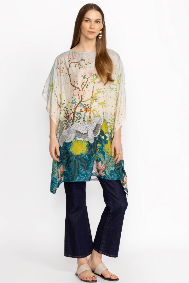 The Johnny Was Pribasa Eyelet Poncho