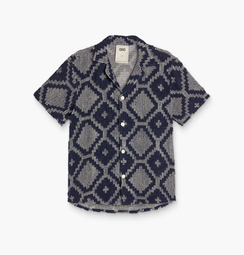 Be effortlessly cool for any occasion in the OAS Trastevere Cuba Crochet Shirt. Find yours at Harbour Thread in Burlington, VT!