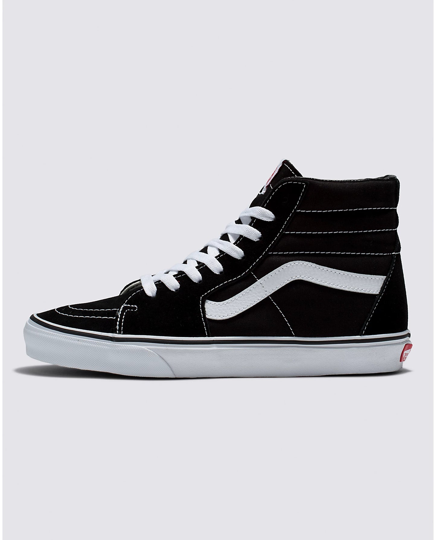Vans Men's Sk8-Hi Sneaker - Black/Black/White