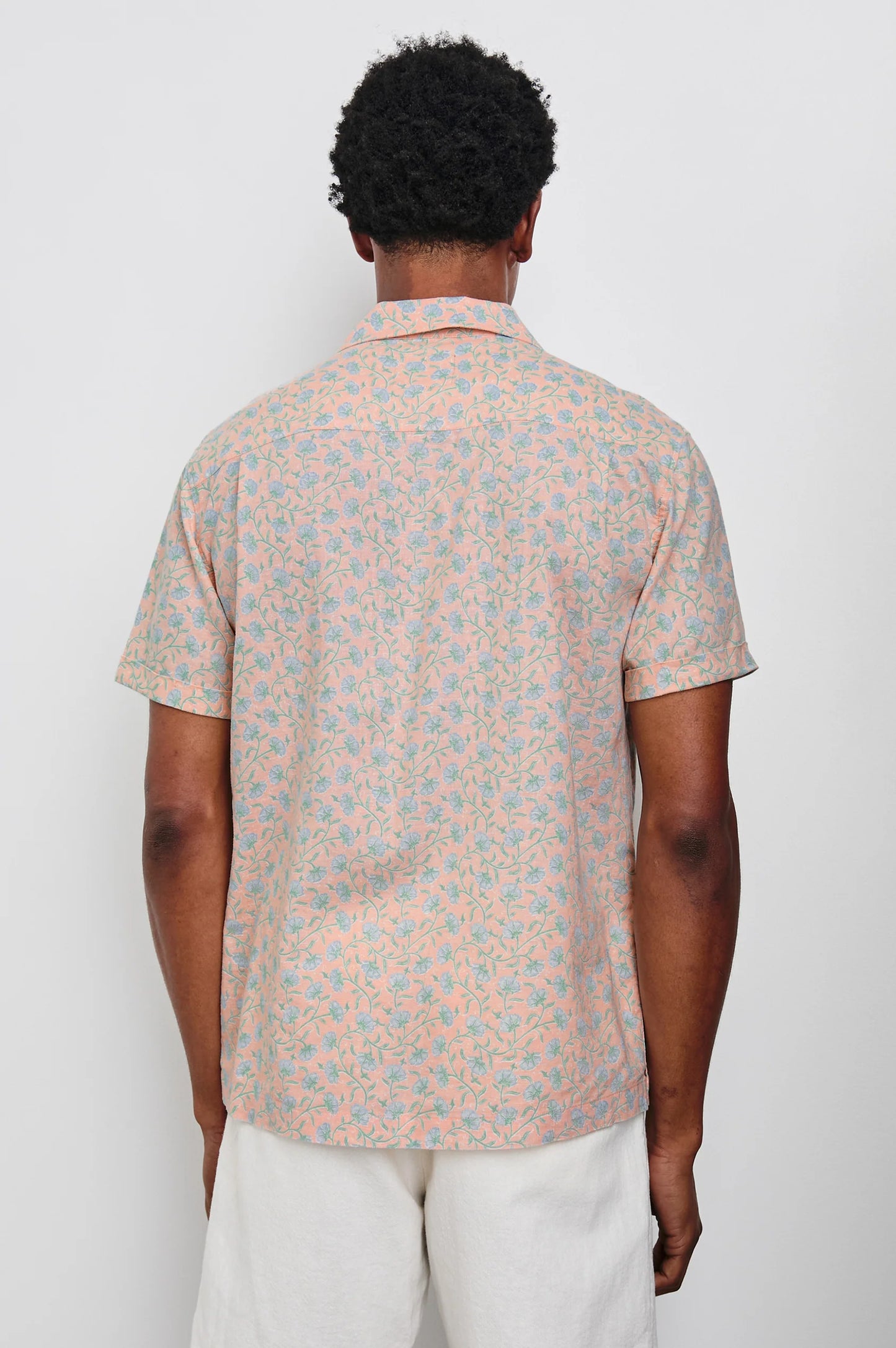 The Floral Batik Blossom short sleeve Waimea Shirt by Rails