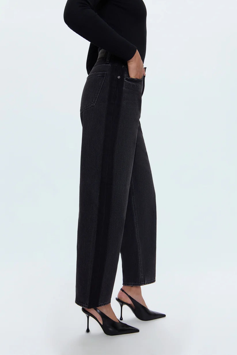 PISTOLA Wes High Rise Barrel Jean