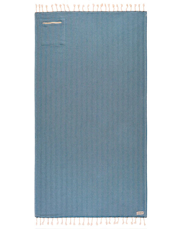 Shop the Sand Cloud Legion Blue Herring with Zip Pocket at Harbour Thread