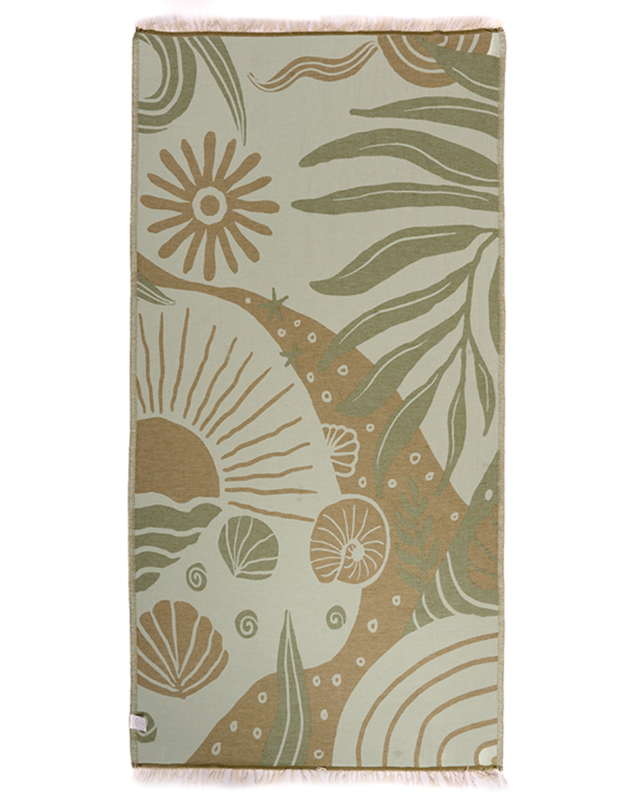 Sand Cloud Turkish Organic Cotton Beach Towels - Regular Size