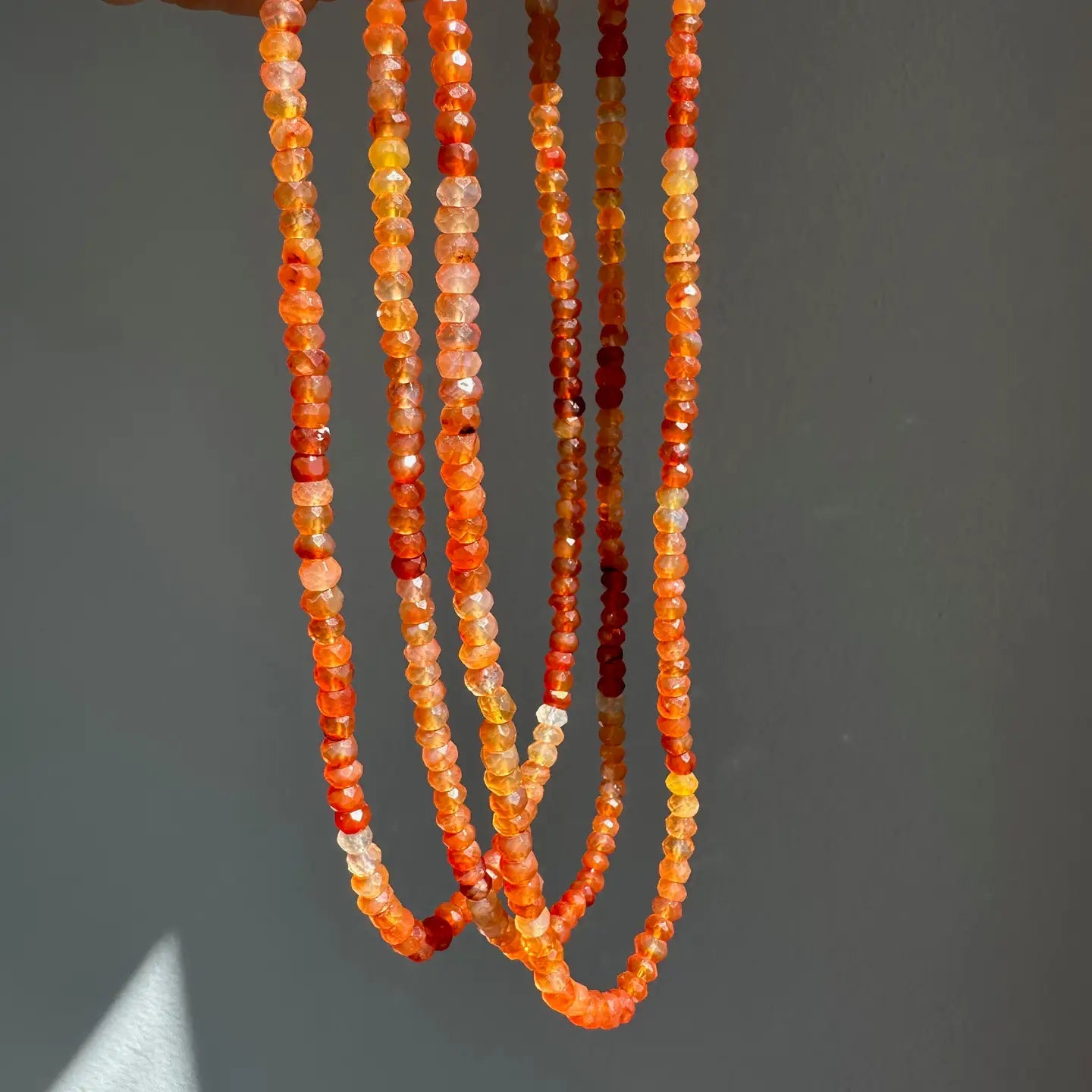 Anokhi Green Carnelian Necklace