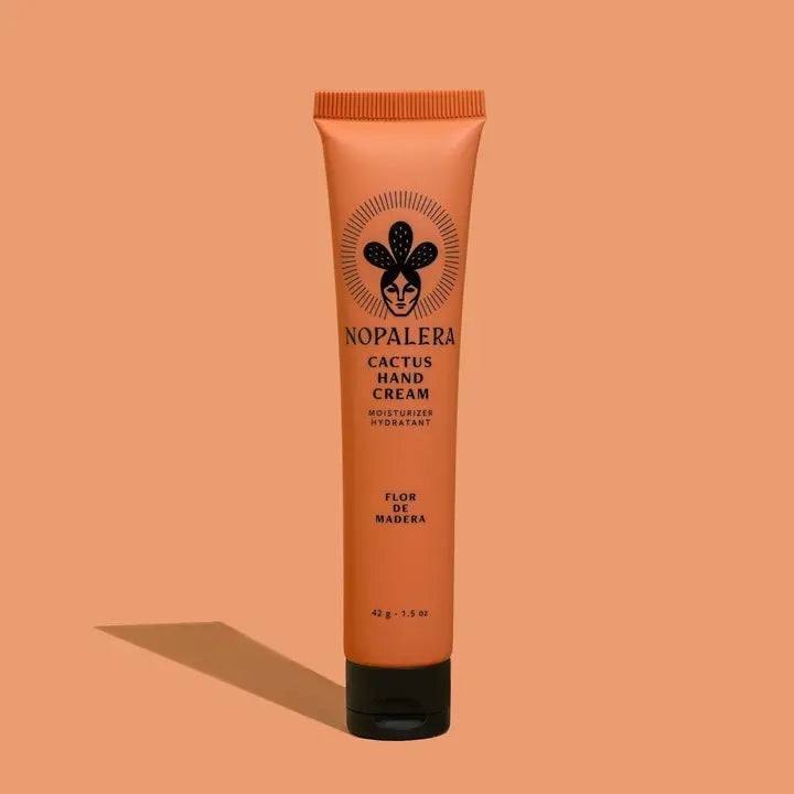 Tube of Nopalera Flor De Madera Cactus Hand Cream