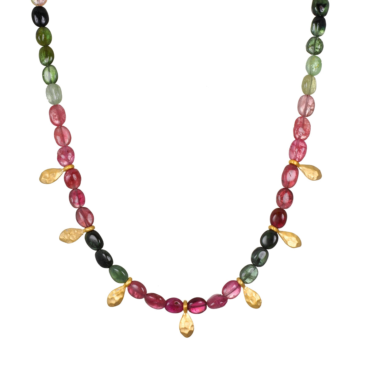 The Satya Jewelry Beginning To Bloom Tourmaline Necklace