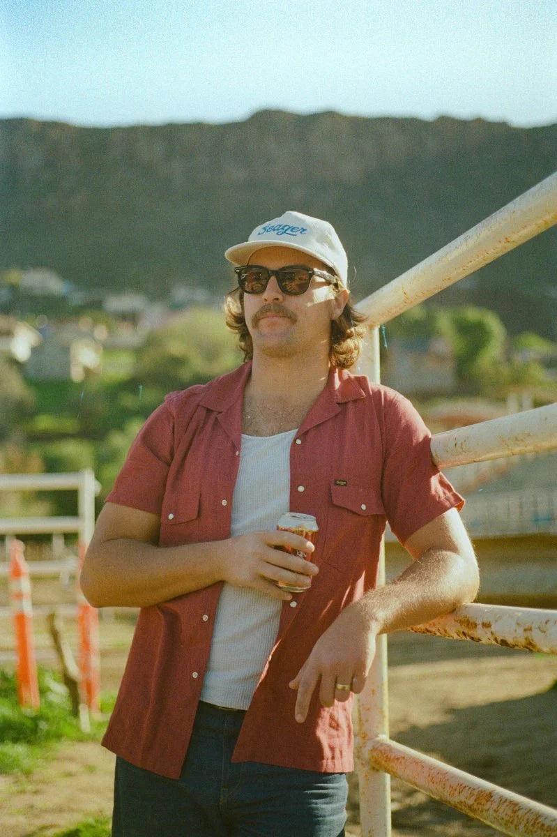 Shop the Big Cream Corduroy Snapback by Seager at Harbour Thread for your everyday style.