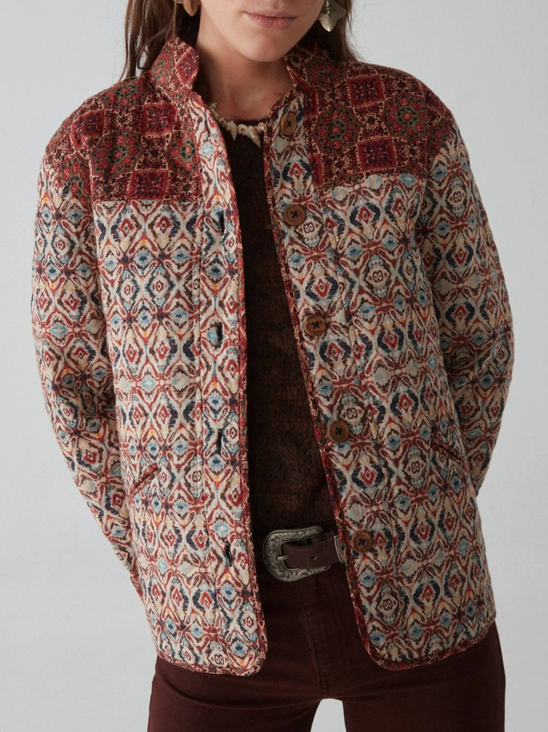 Maison Hotel Rombo Candice Jacket - Vanilla Ice | Harbour Thread