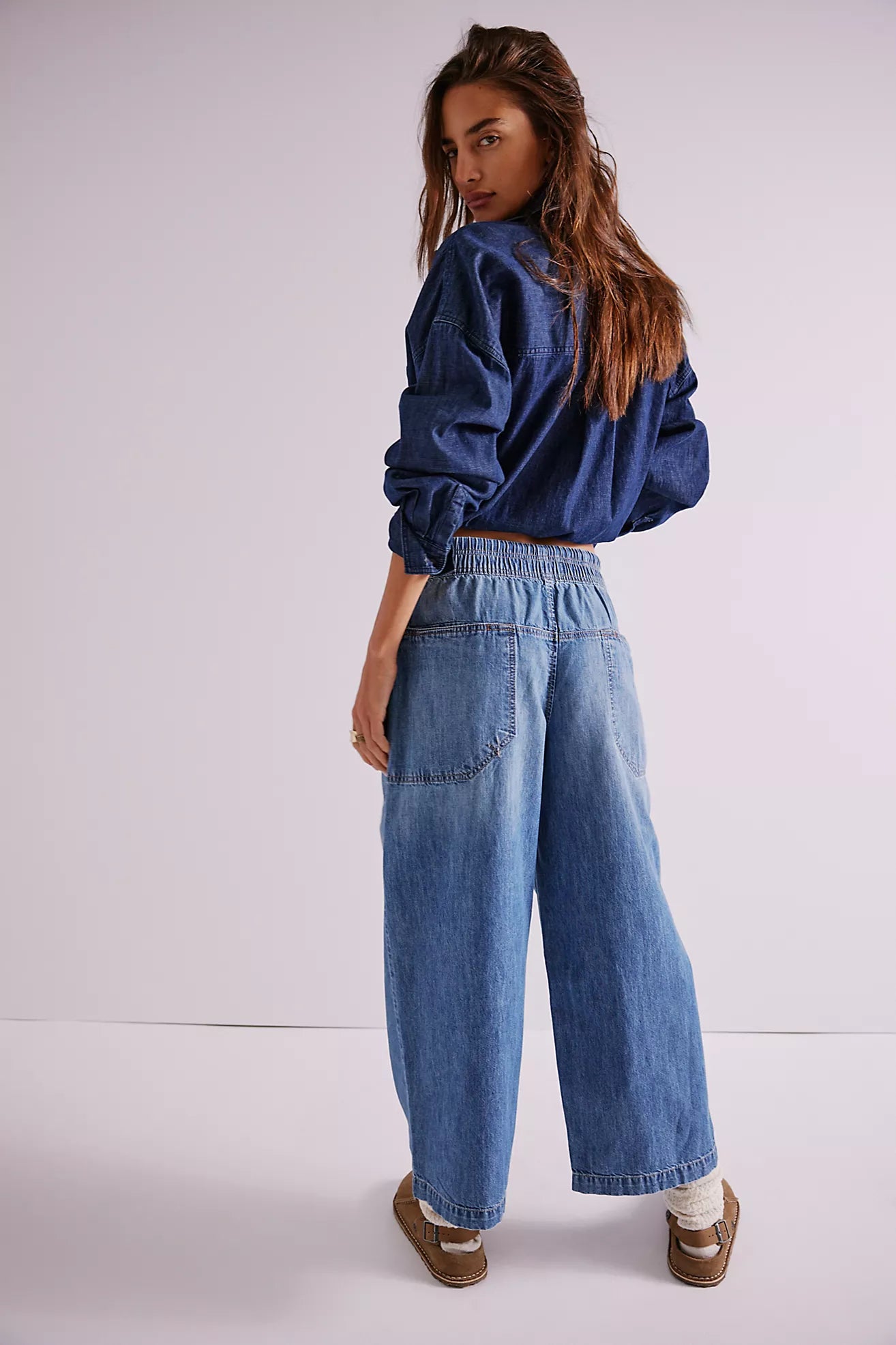 Women's pull on jeans by Free People