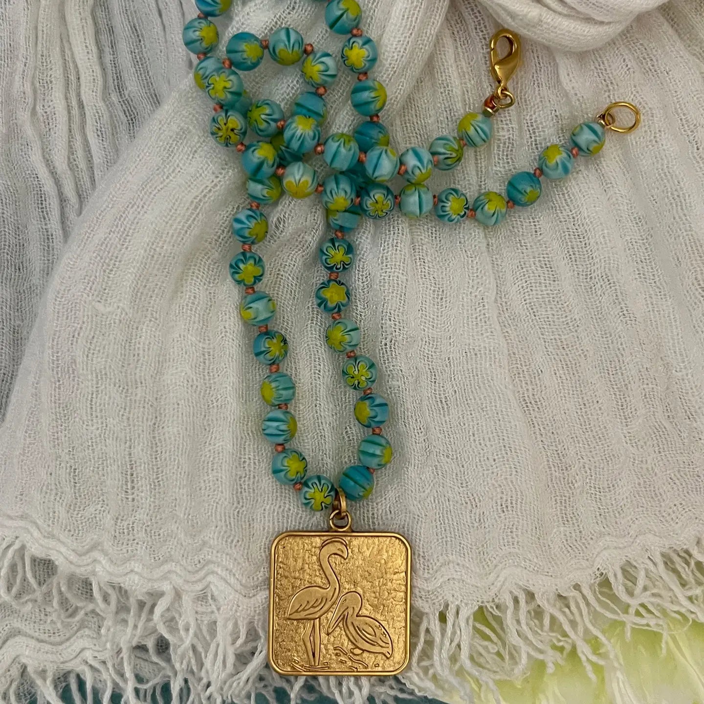 The Sandrine France Studio Golden Necklace