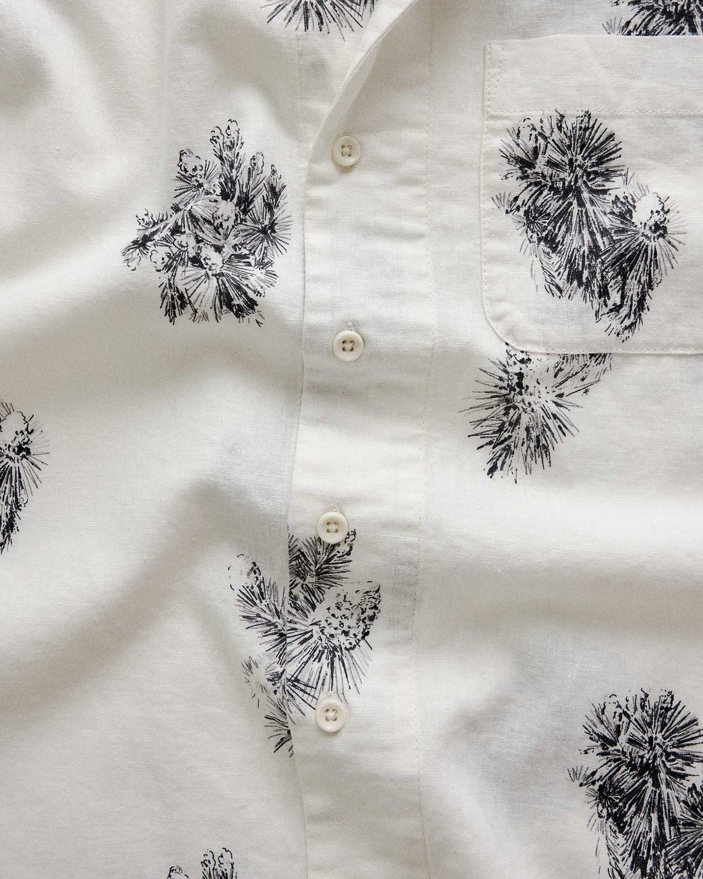 Shop The Hawthorne Shirt in Cactus Sketch by Taylor Stitch at Harbour Thread boutique.