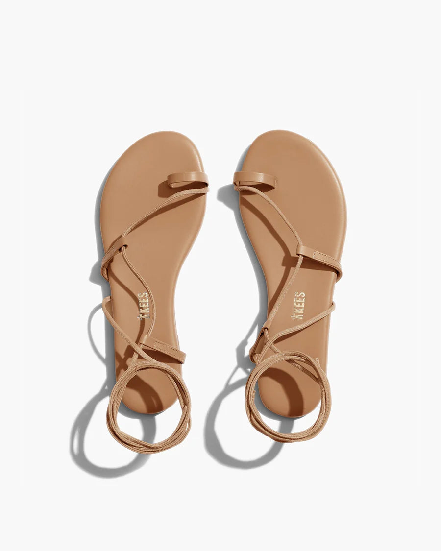 Shop the TKEES Jo Wrap-Up Sandals at Harbour Thread