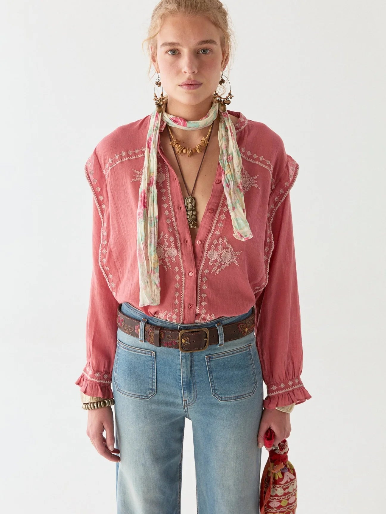 The Noa Belt in Fuji Brown by Maison Hotel