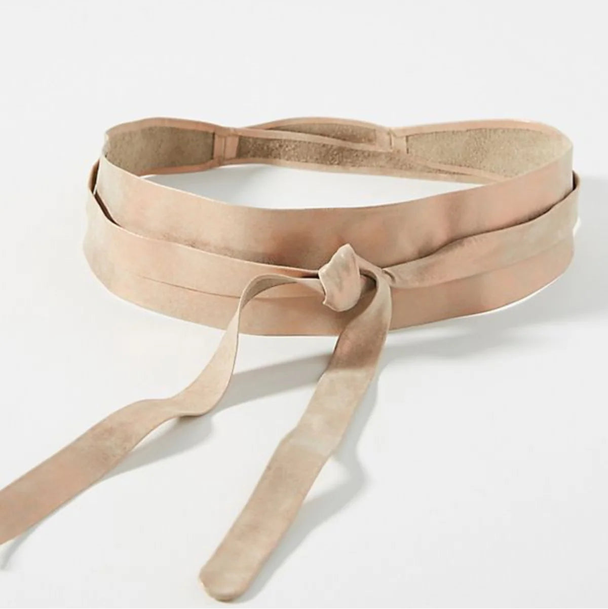 The Rose Shimmer Wrap Belt by ADA Collection
