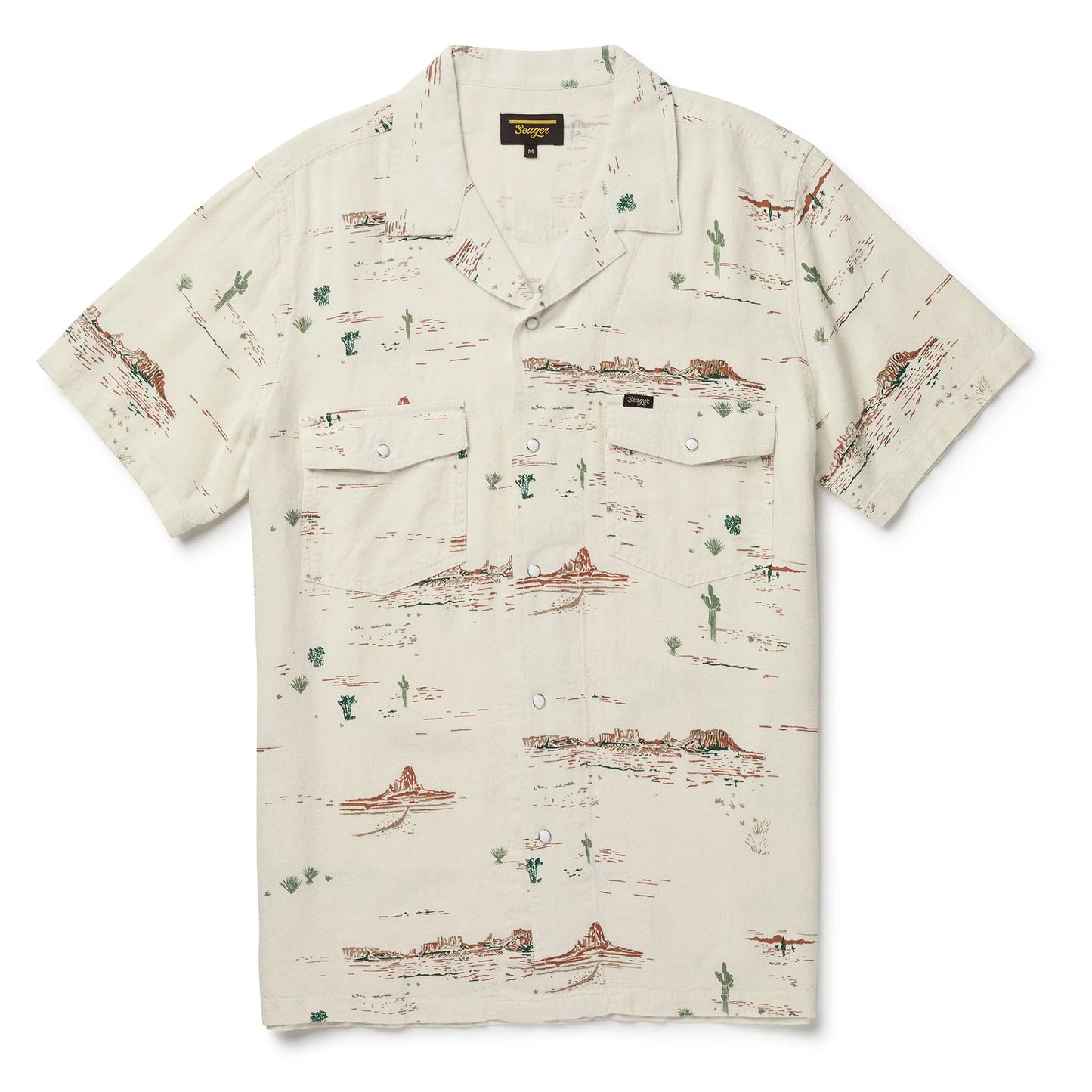 Shop the High Plains Drifter Whippersnapper Short Sleeve Shirt by Seager at Harbour Thread for effortlessly cool style.