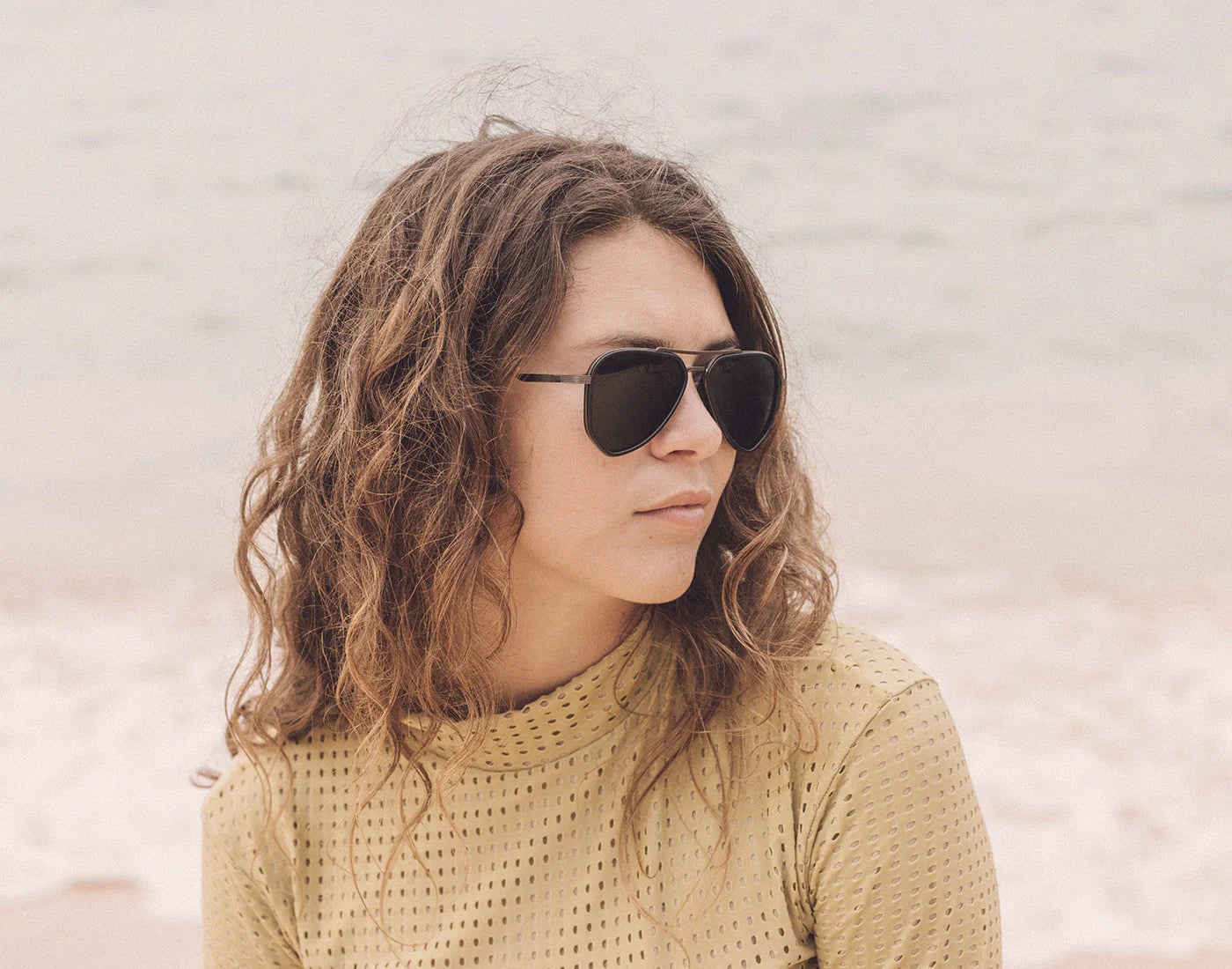 Sunski Astra Polarized Sunglasses in Tortoise Amber New Womens Sunnies Tortoise Amber Estero Polarized Sunglasses | Sunski main image 2