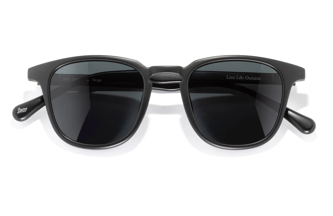Shop the Sunski Tango Unisex Sunglasses in Black Slate at Harbour Thread