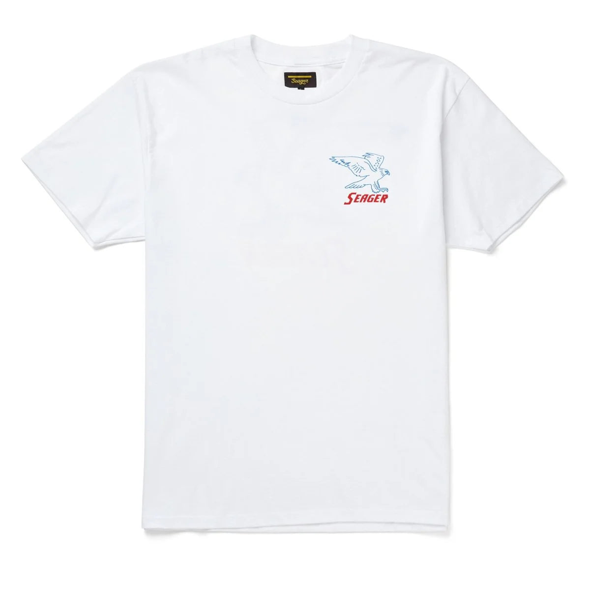 The Seager Talons Tee is available at Harbour Thread in the color White
