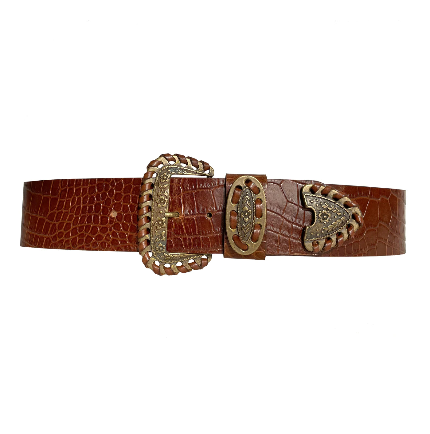 Streets Ahead Darla Belt - Cognac | Harbour Thread