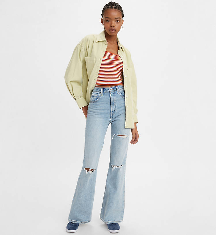 Levi's jeans newest 70s high flare