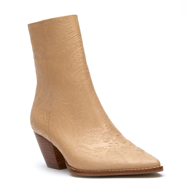 The natural paisley caty ankle boot by Matisse