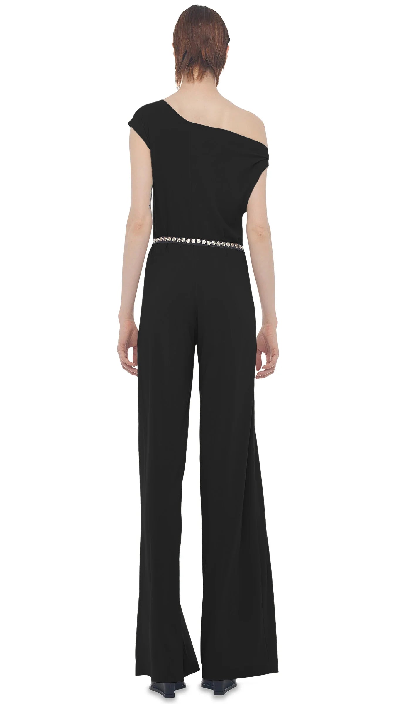 Norma Kamali Drop Shoulder Jumpsuit