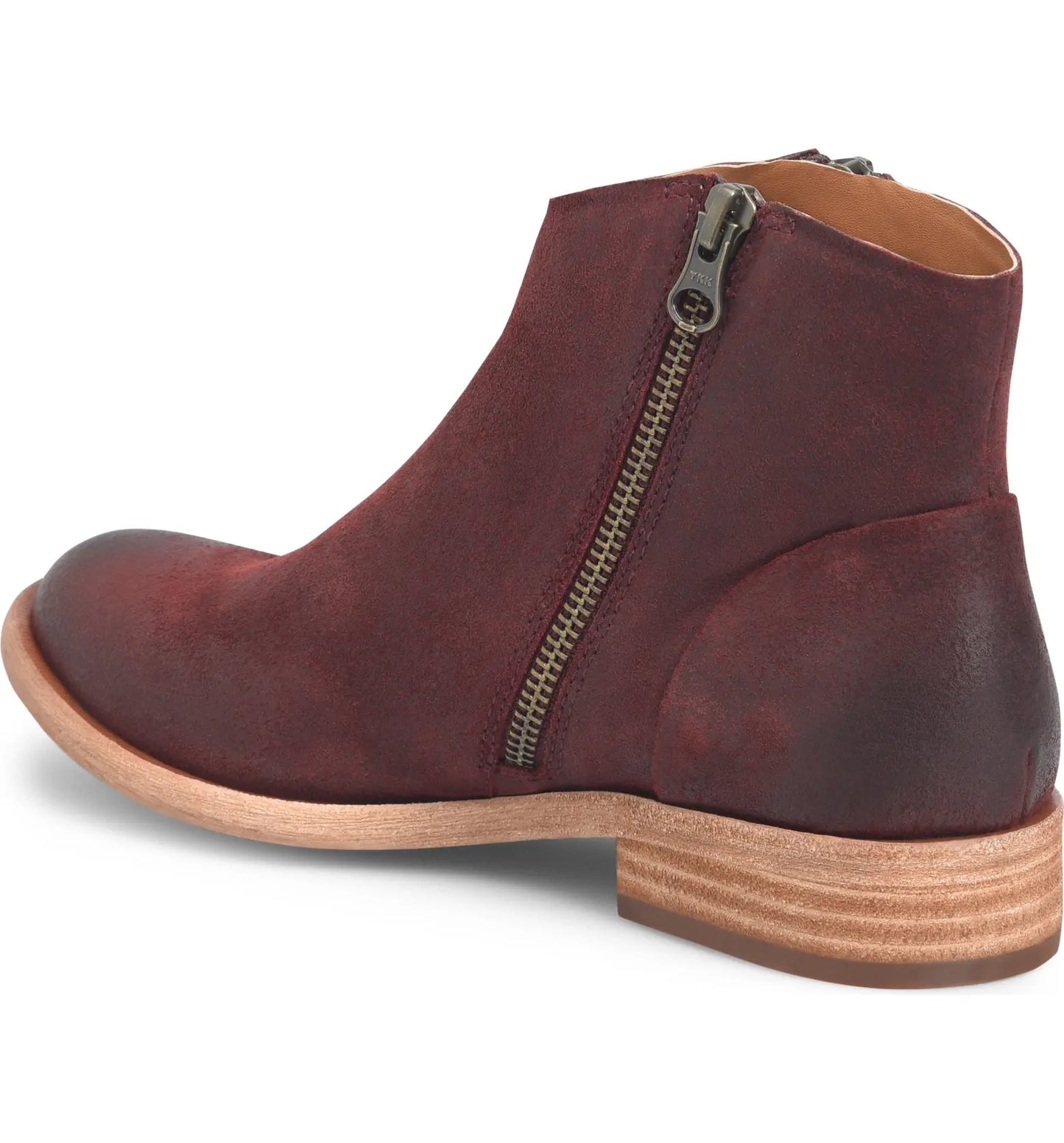 Kork-Ease Riley Boot - Dark Red Distressed