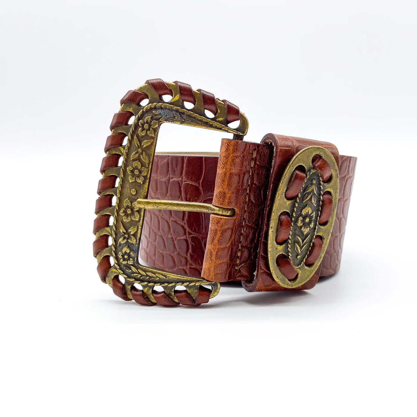 Streets Ahead Darla Belt - Cognac | Harbour Thread