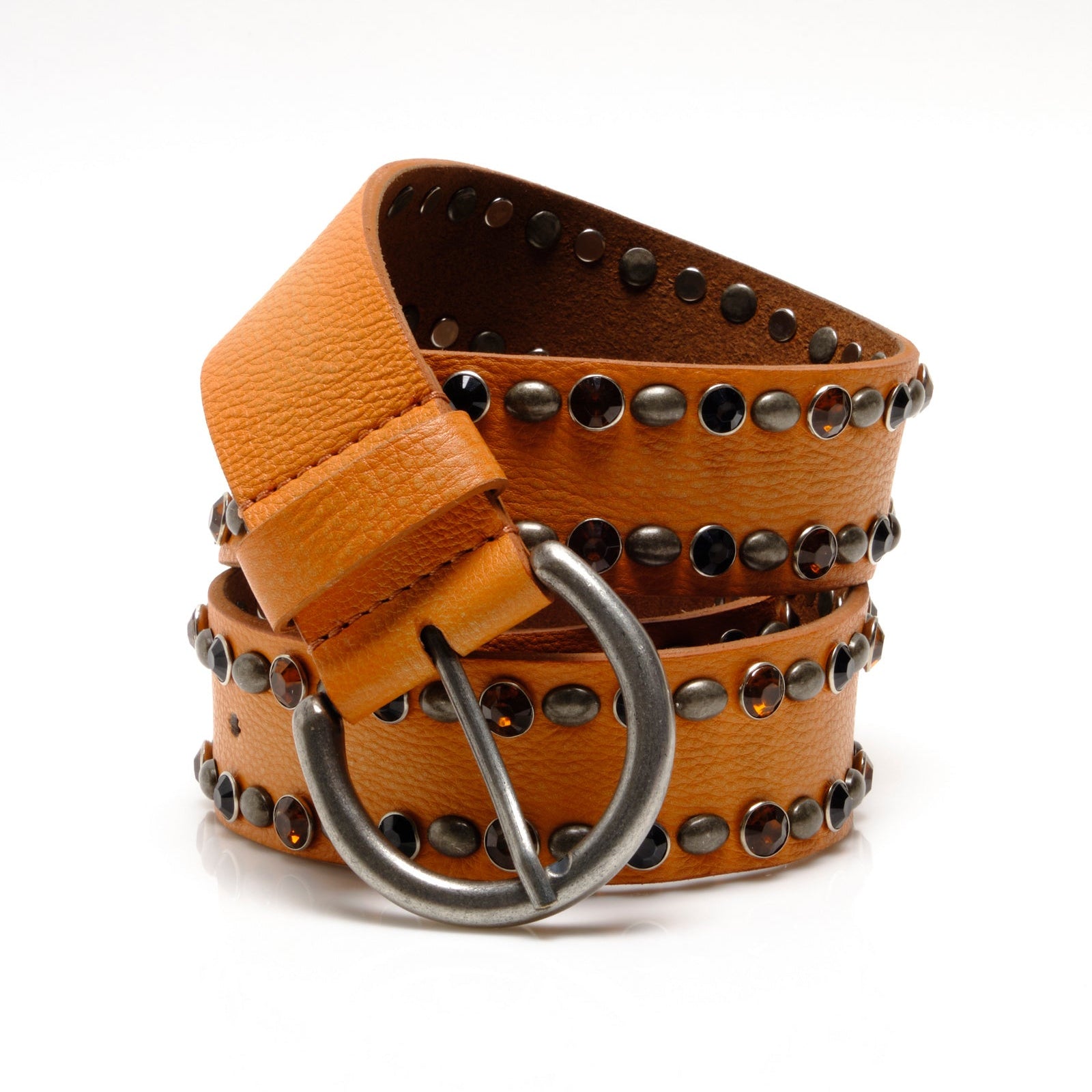 Free People Rockaway Stud Leather Belt display picture 1