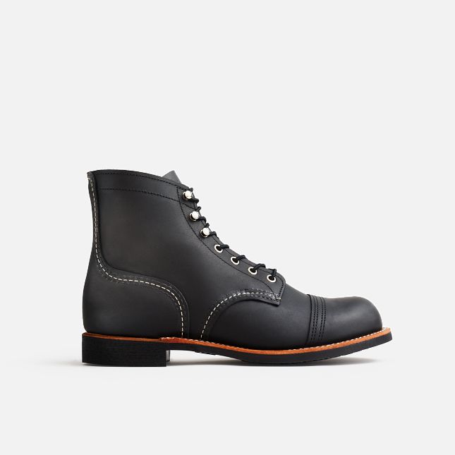 Red Wing Iron Ranger #8084 - Black Harness Leather