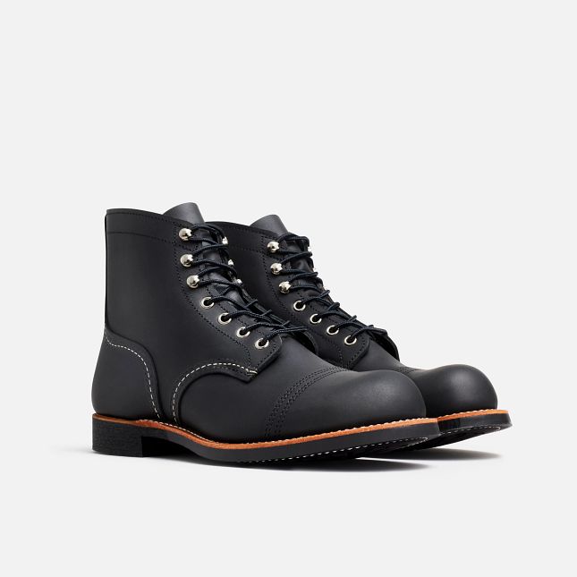 Red Wing Iron Ranger #8084 - Black Harness Leather