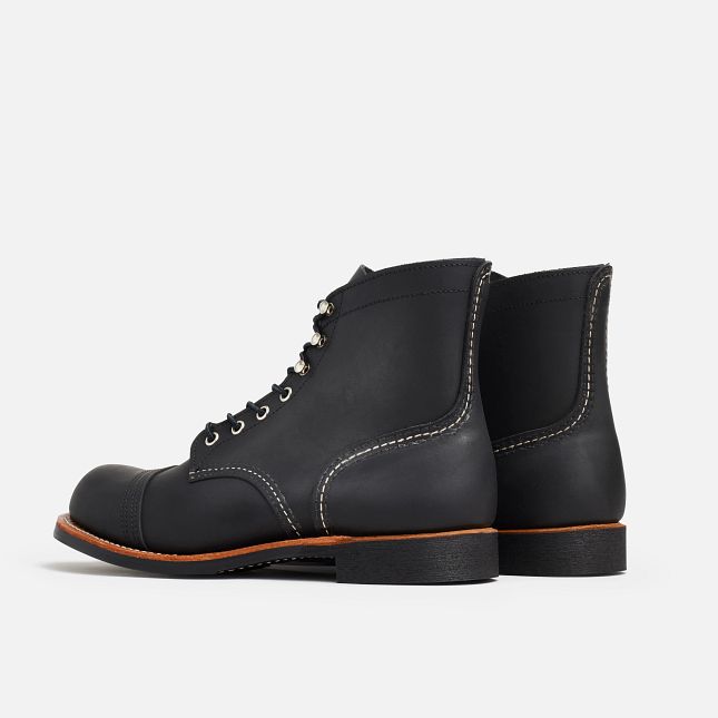 Red Wing Iron Ranger #8084 - Black Harness Leather