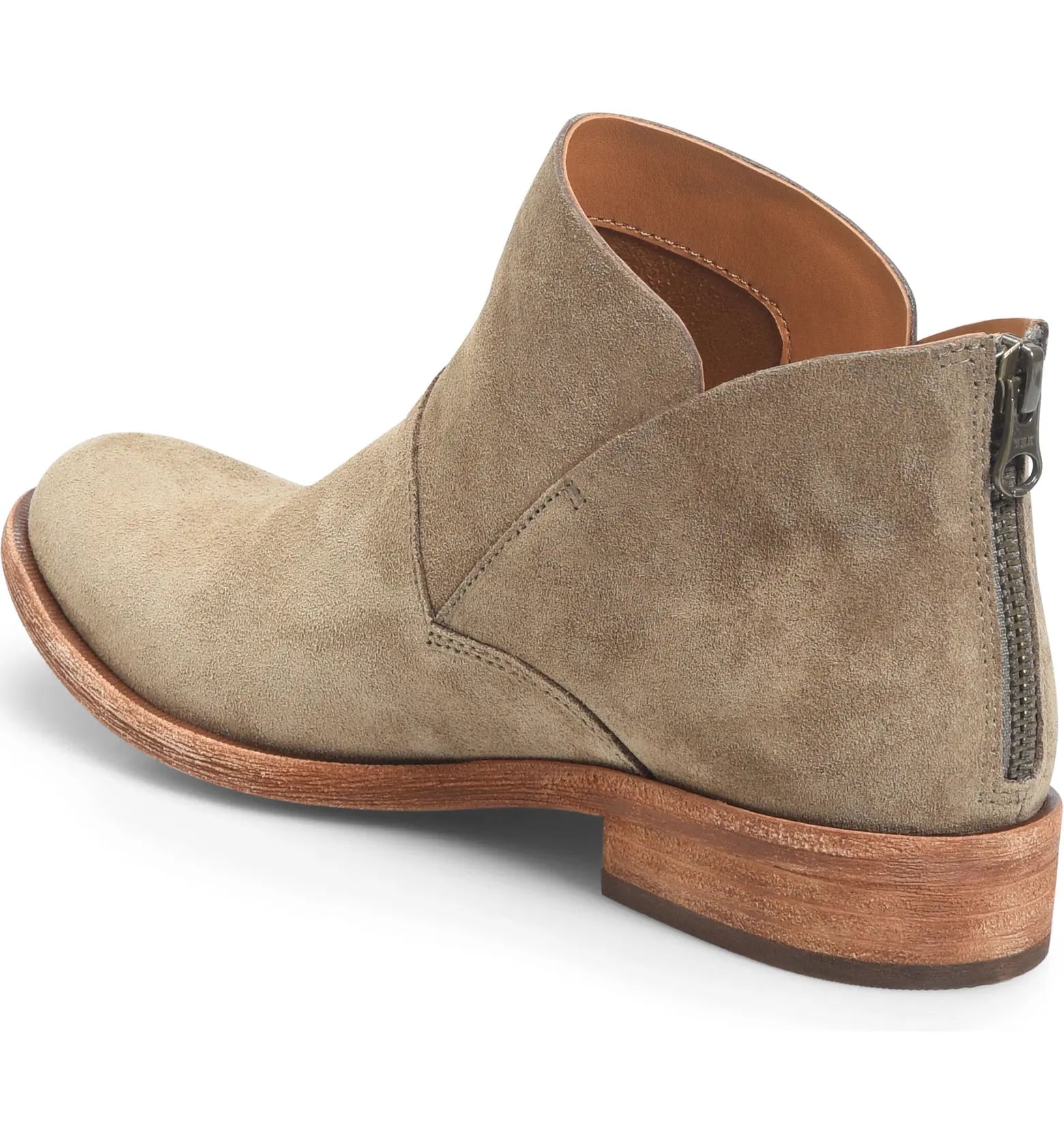 Kork Ease Women s Taupe Suede Ryder Ankle Boot Harbour Thread