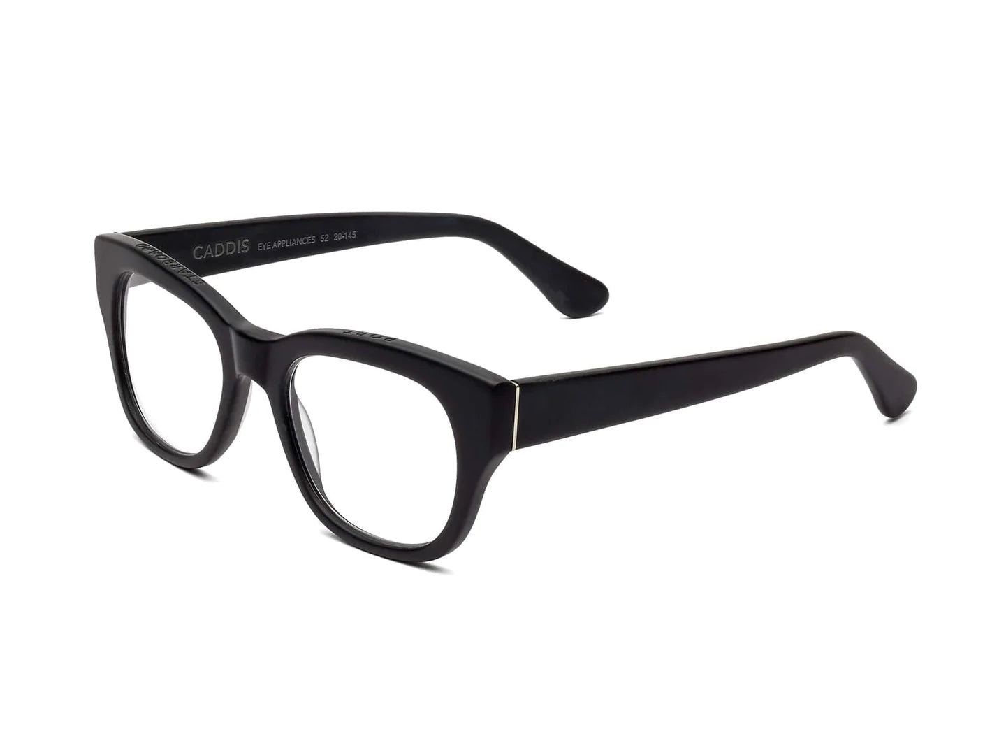 New Caddis Miklos Reading Glasses +1.00 Matte Black Frame Miklos Sunglass Readers - Matte Black | Caddis – Caddis main image 4