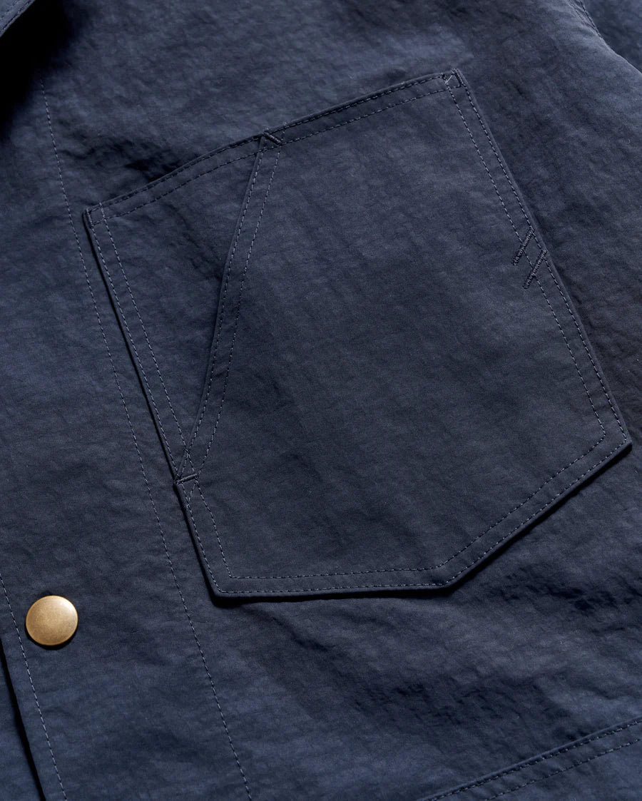 Billy Reid Carabelle Windbreaker - Navy