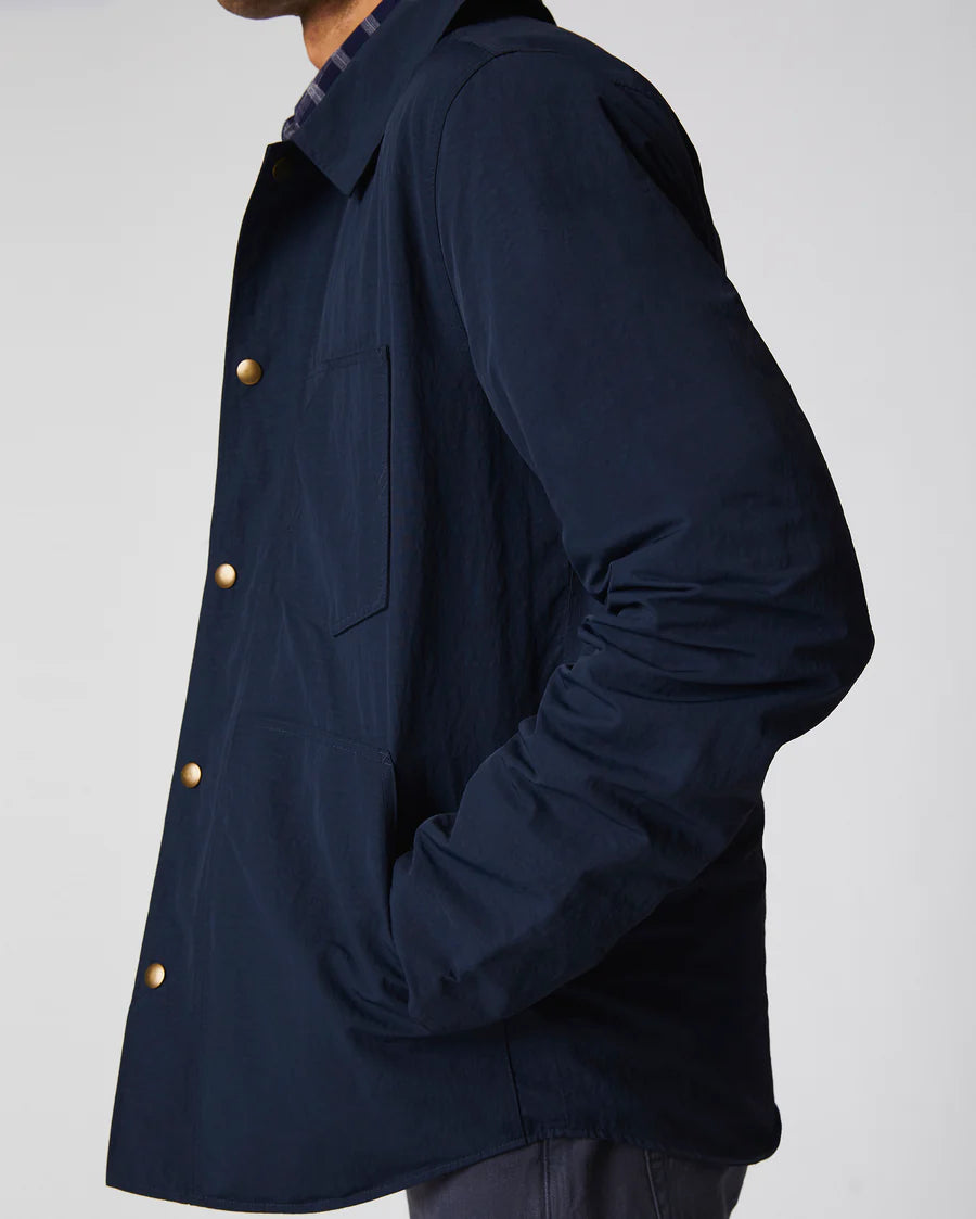 Billy Reid Carabelle Windbreaker - Navy