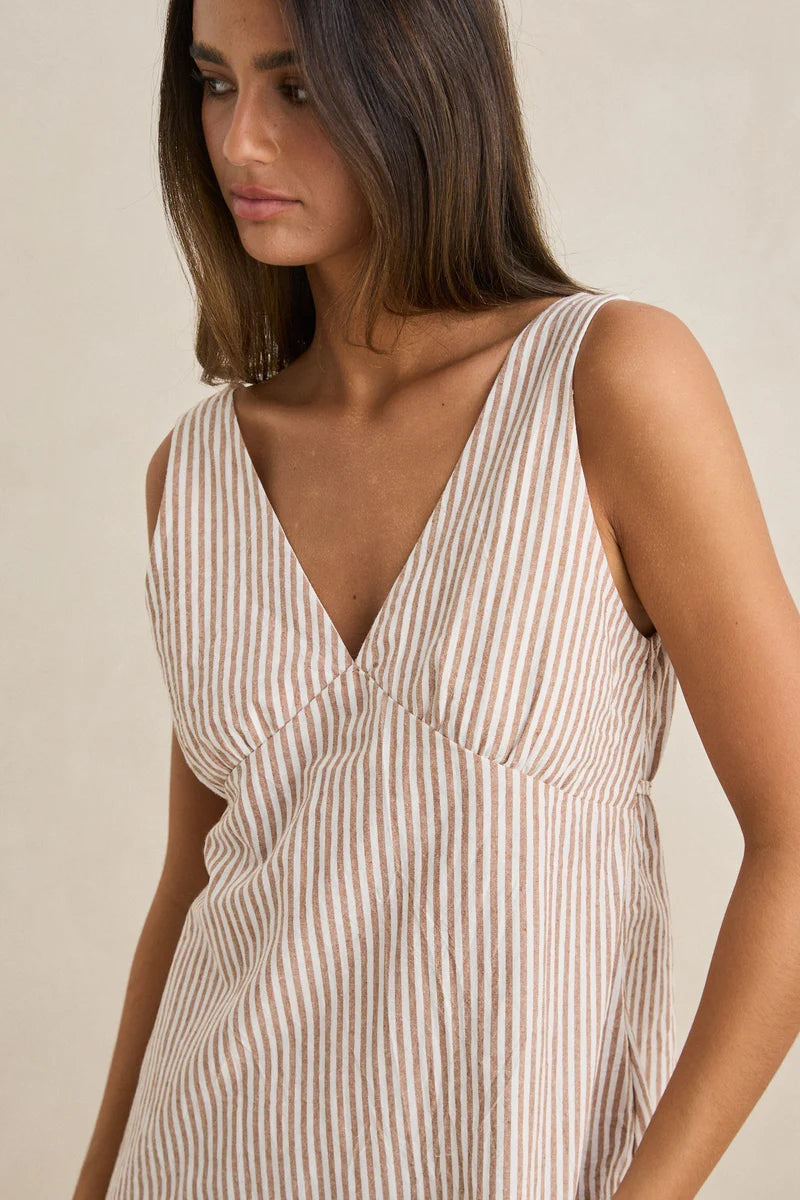 hang tough stripe mini dress hang tough stripe mini dress Passions Mini Dress - Blue Stripe, Large