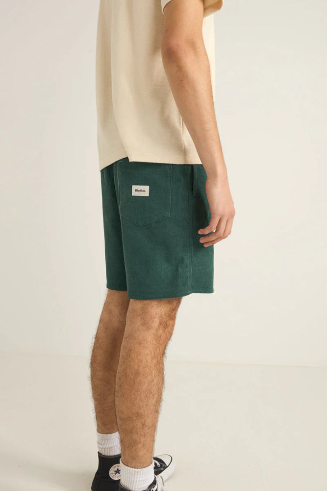 
                      
                        The Rhythm Cord Jam men's shorts are washed for a vintage hand feel
                      
                    