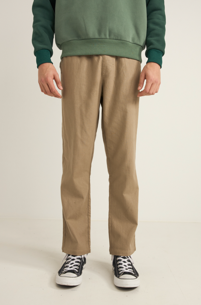 
                      
                        Shop the Rhythm Tan Linen Jam Pant at Harbour Thread
                      
                    