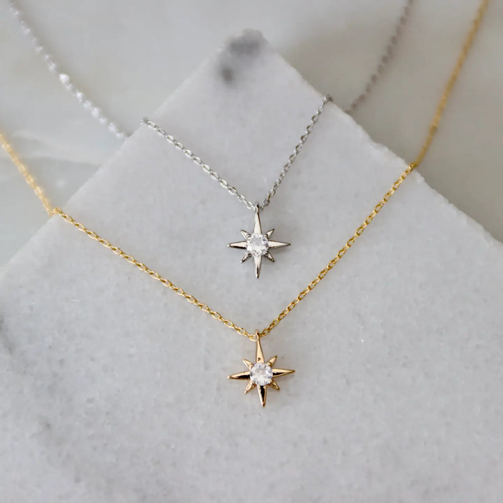 
                      
                        The Silver and Gold Mini Star Necklaces by Mesa Blue
                      
                    