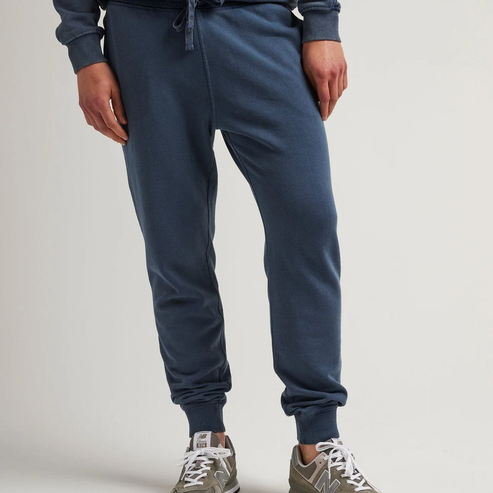 The Men's Mineral Moonlit Ocean Recycled Fleece Tapered Sweatpant by Richer Poorer