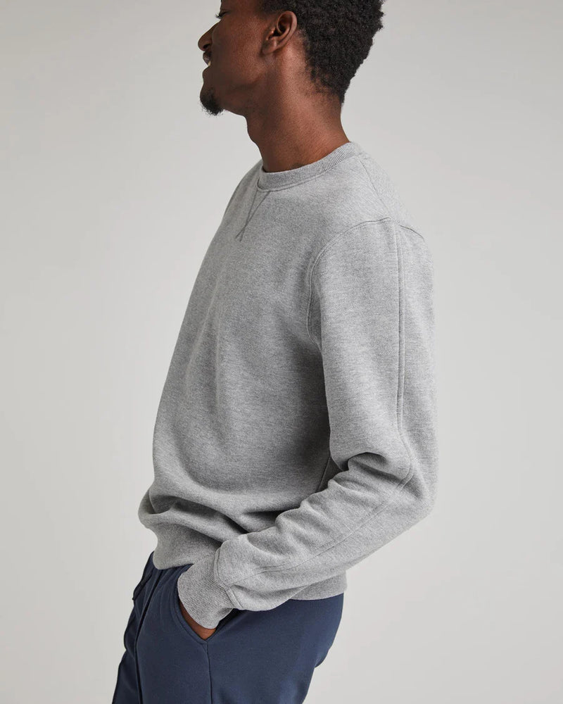 
                      
                        Richer Poorer men's grey recycled fleece sweatshirt
                      
                    