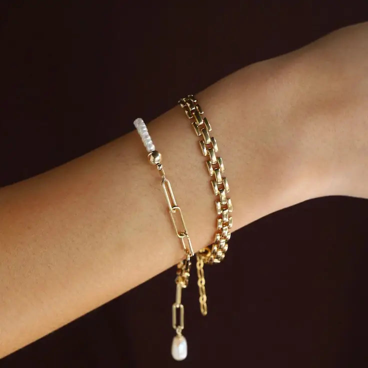 The timeless Sienna Chain Bracelet from Katie Waltman Jewelry is perfect for any occasion.