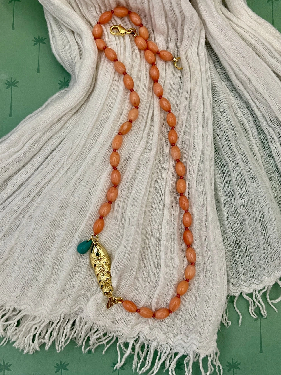 The Sandrine France Studio Coral Necklace
