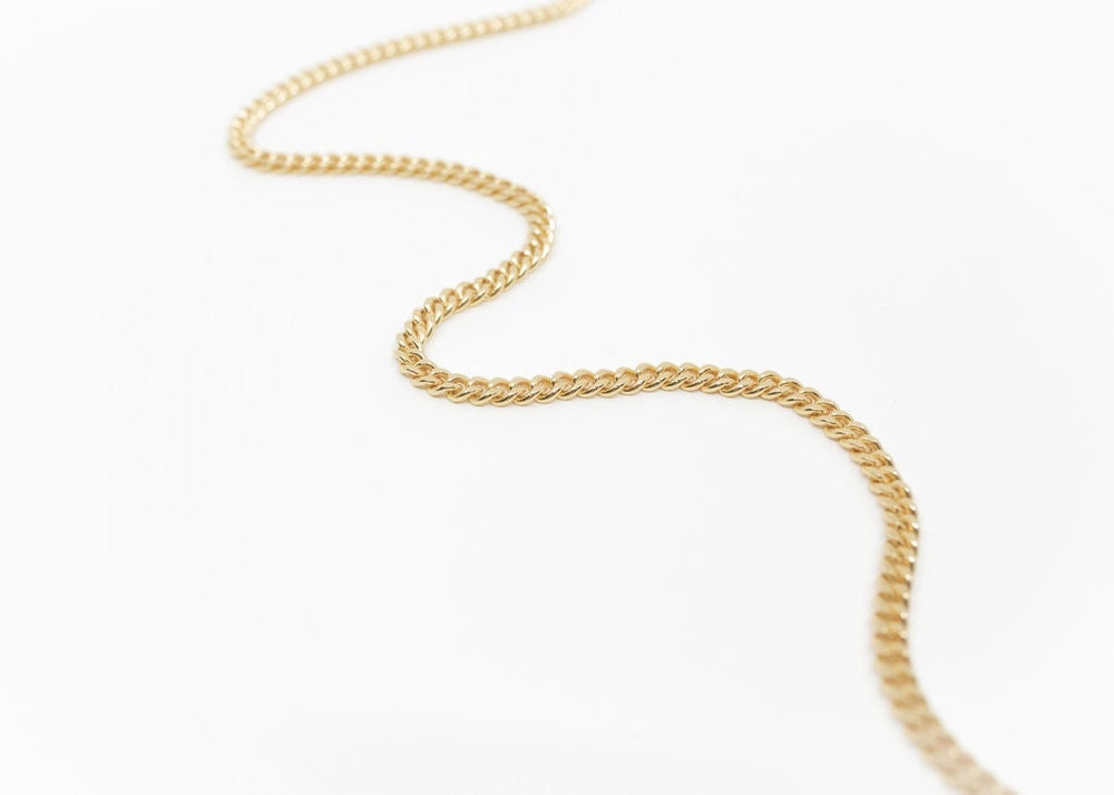 
                      
                        The Land Of Salt Gold Chunky Curb Chain Necklace
                      
                    