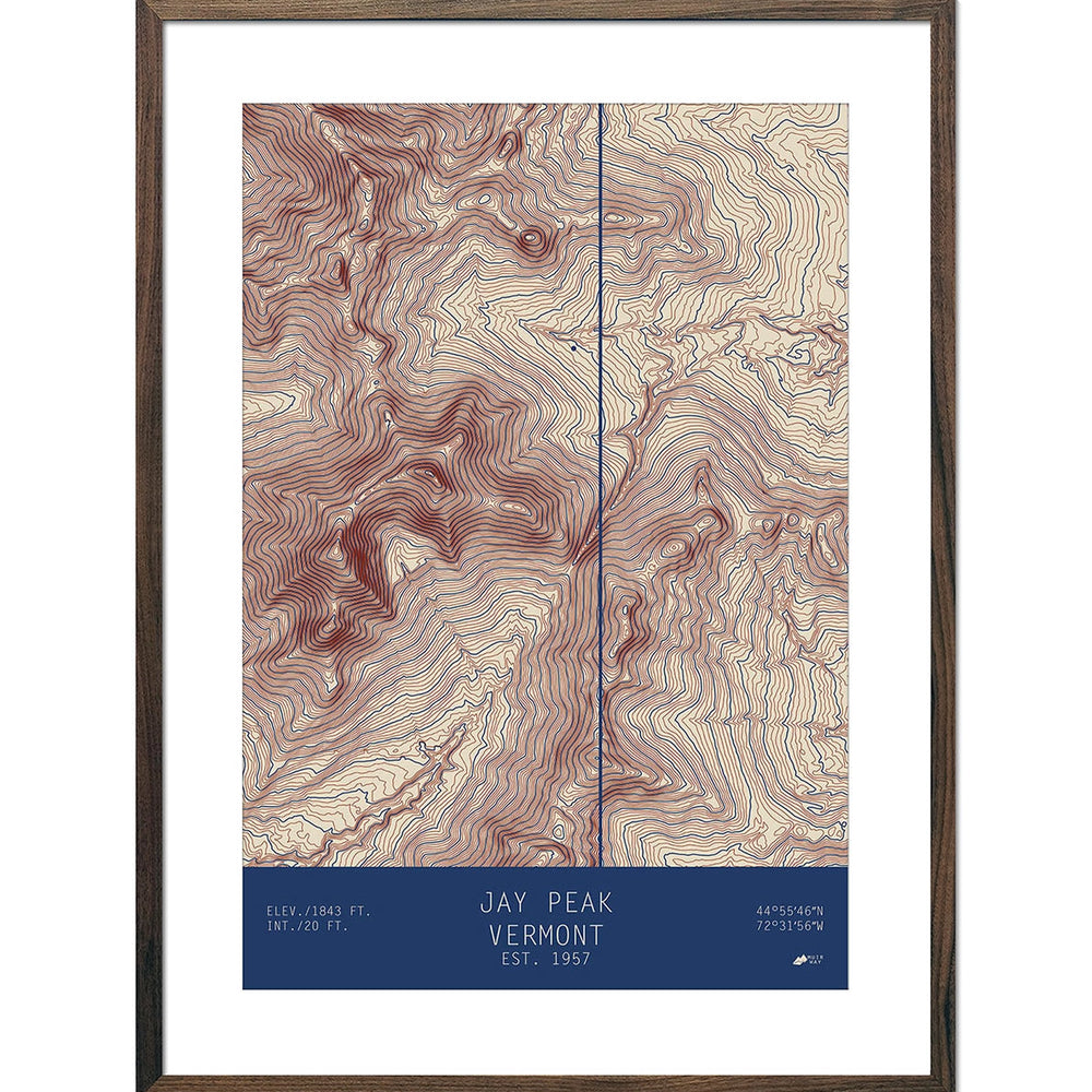 Muir Way Jay Peak Print