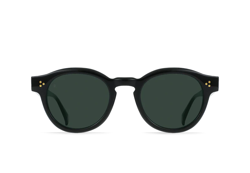 
                      
                        Front view of the Zelti Unisex Round Polarized Sunglasses by RAEN
                      
                    